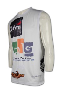 VT132 tailor made racing running long running sporty vest whole printed sublimation printed supplier vest company